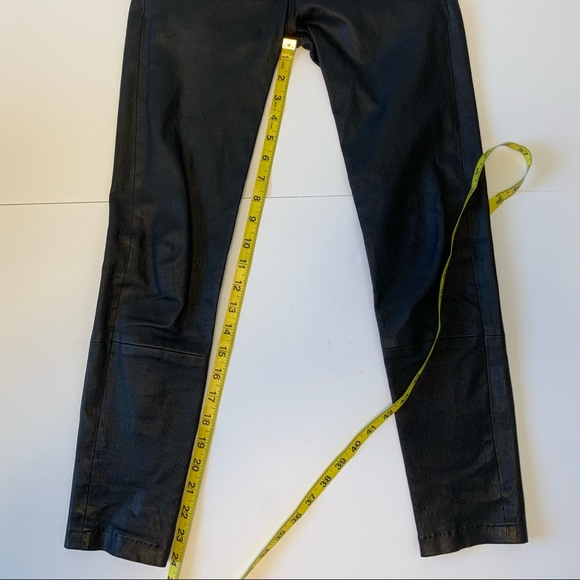 Ann Demeulemeester leather 4 pocket jeans - Picture 5 of 14